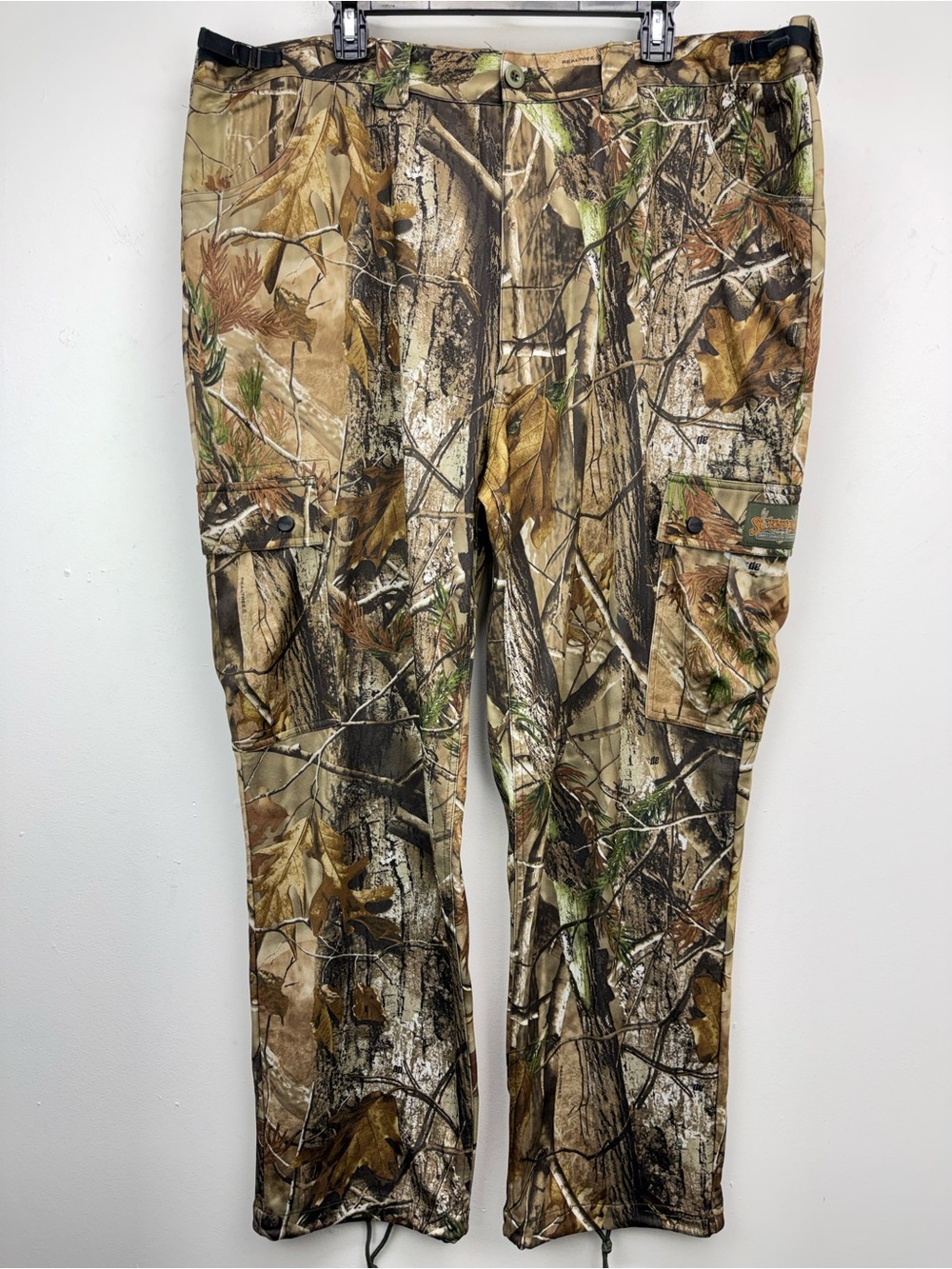 Scentlok size 2XL Men’s Realtree Camo Camouflage Cargo Outdoor Hunting Pants